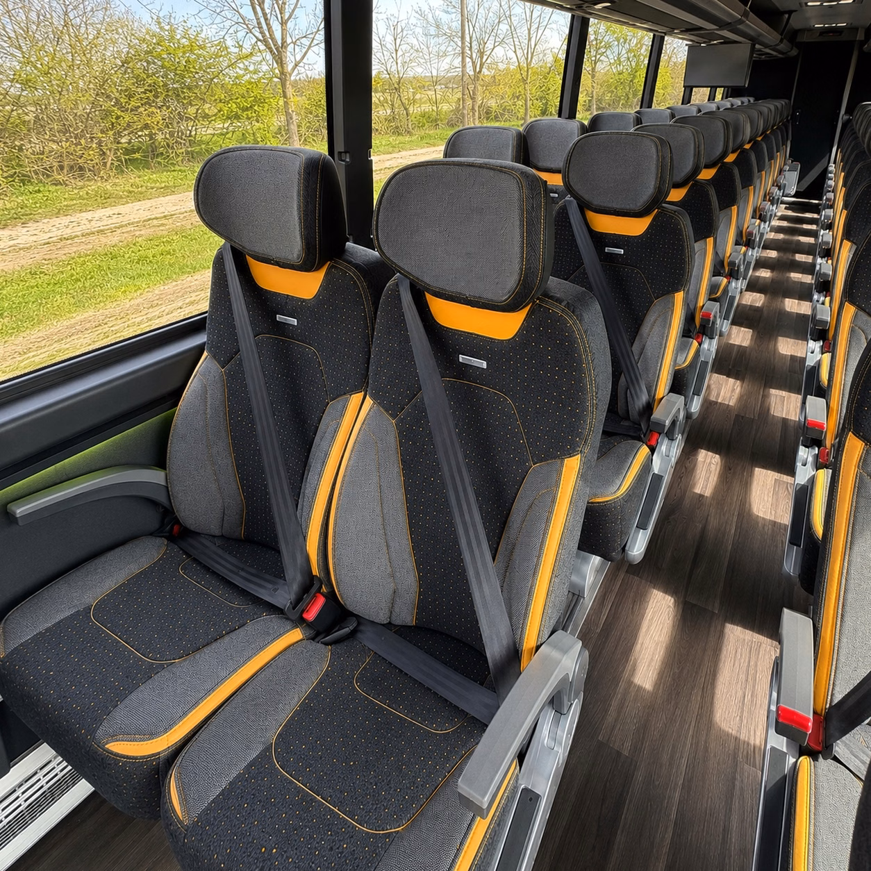 akron charter bus