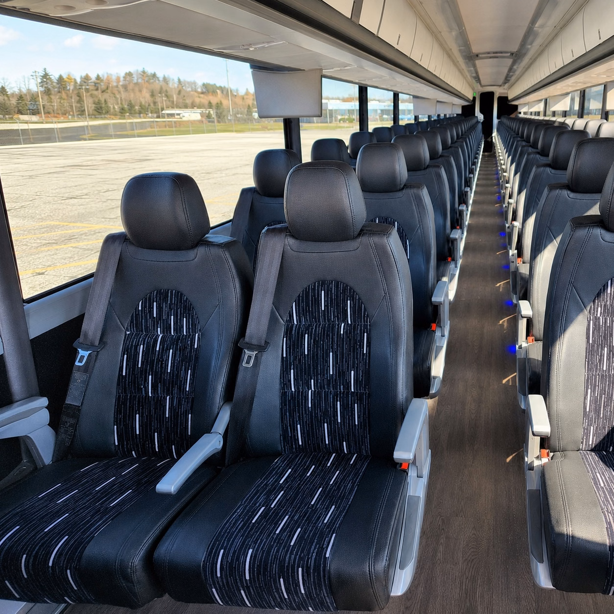 akron long distance bus rentals