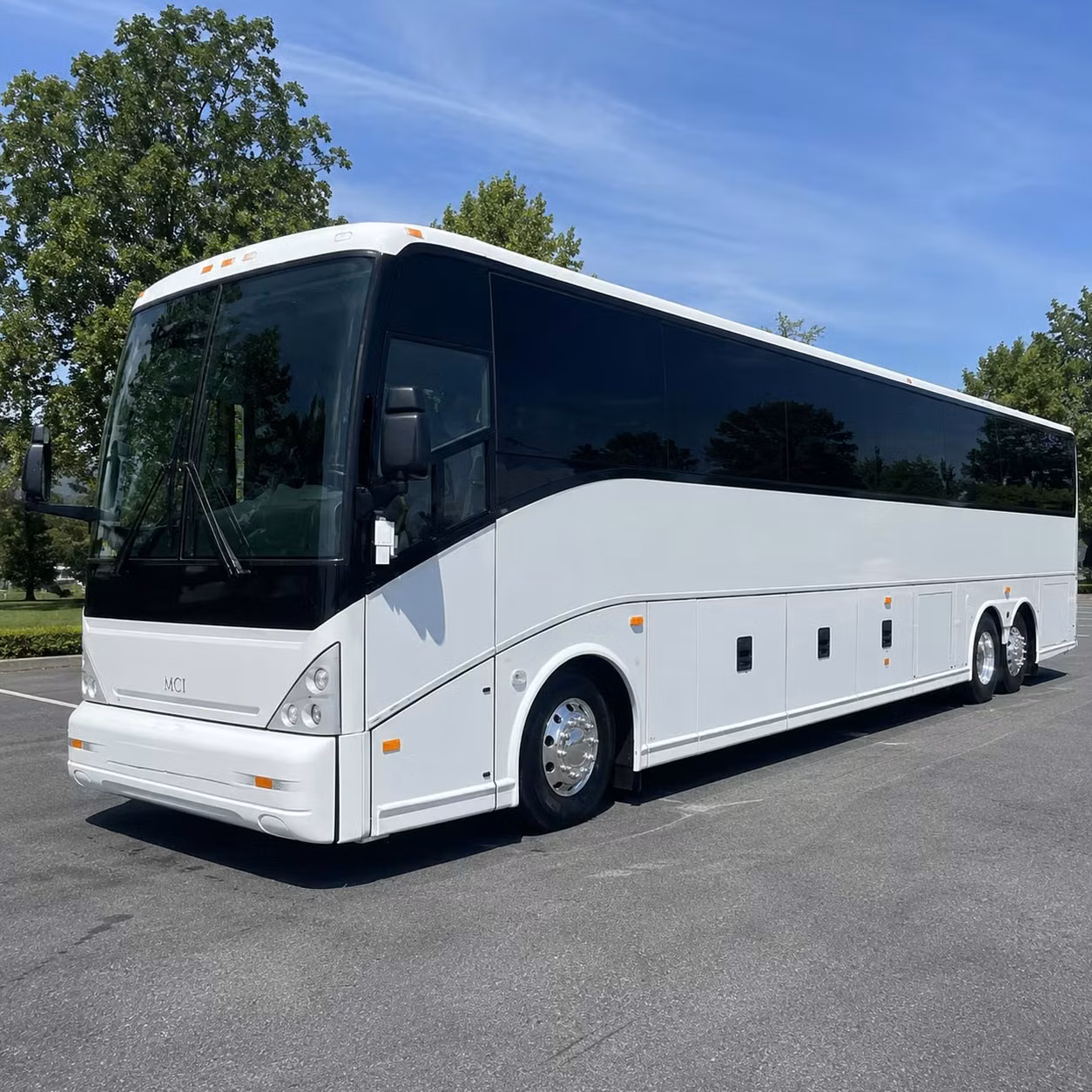 bus rental options for akron trips