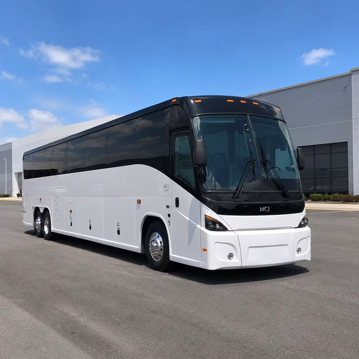 corporate commuter shuttles between akron and cleveland for downtown employees